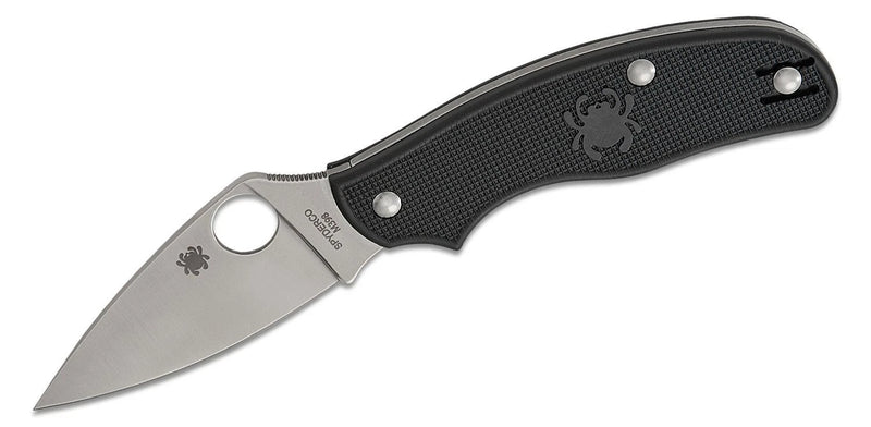 Spyderco Metropolitan Lightweight Plain Edge 2.68" Folding Pocket Knife (C213PBK)