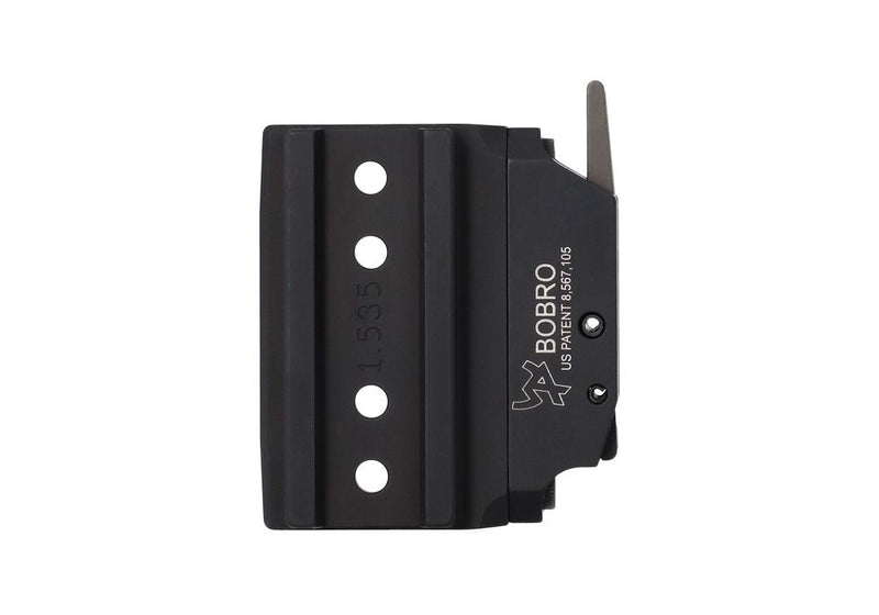 Sig Sauer ECHO CV25 Quick Release Mount BOBRO - BLACK Low 1.535" Height (SOEC2M00)