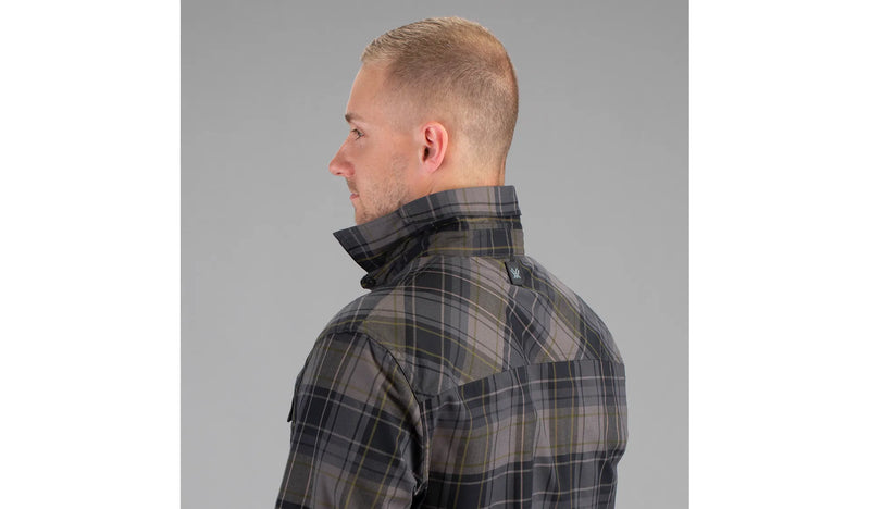 Vortex Optics Trail Call Tech Flannel Men Shirt, Shadow