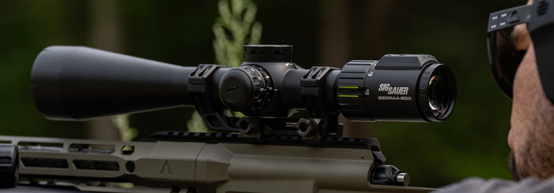 Sig Sauer SIERRA4-BDX 6-24X50mm BDX-R2 Digital Ballistic Reticle w/194 LEDS Riflescope (SOSBDX46111)