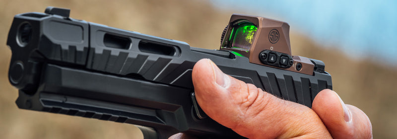 Sig Sauer ROMEO-X PRO Footprint 1x24mm Circle Dot Red Dot Sight, FDE (SORX1002)