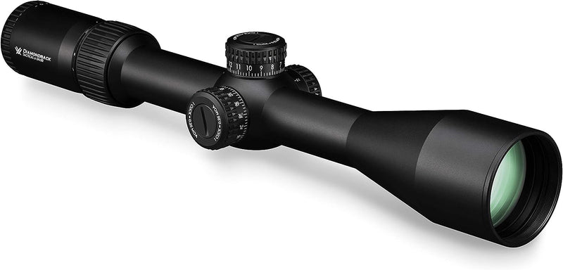 Vortex Optics Diamondback Tactical 6-24x50 EBR-2C (MOA) 30mm Tube Riflescope ( DBK-10028) with 30mm High Rings (1.18in) Set and Free Black Camo Hat Bundle