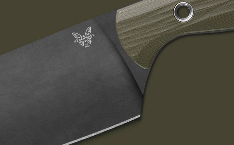 Benchmade Cutlery 3-Piece Set Kitchen Knives 4000BK-01 CPM-154 Blade Green G-10 Handles