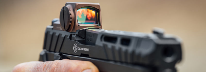 Sig Sauer ROMEO-X PRO Footprint 1x24mm Circle Dot Red Dot Sight, FDE (SORX1002)