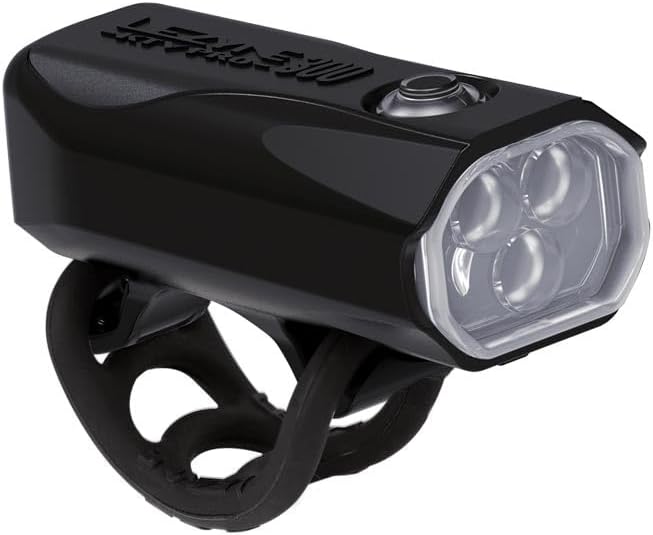 Lezyne KTV Drive Pro 300+ and KTV Drive Pro+ Bicycle Light Set, Front and Rear Pair, 300/150 Lumen, USB-C Rechargeable (1-LED-19P-V304)