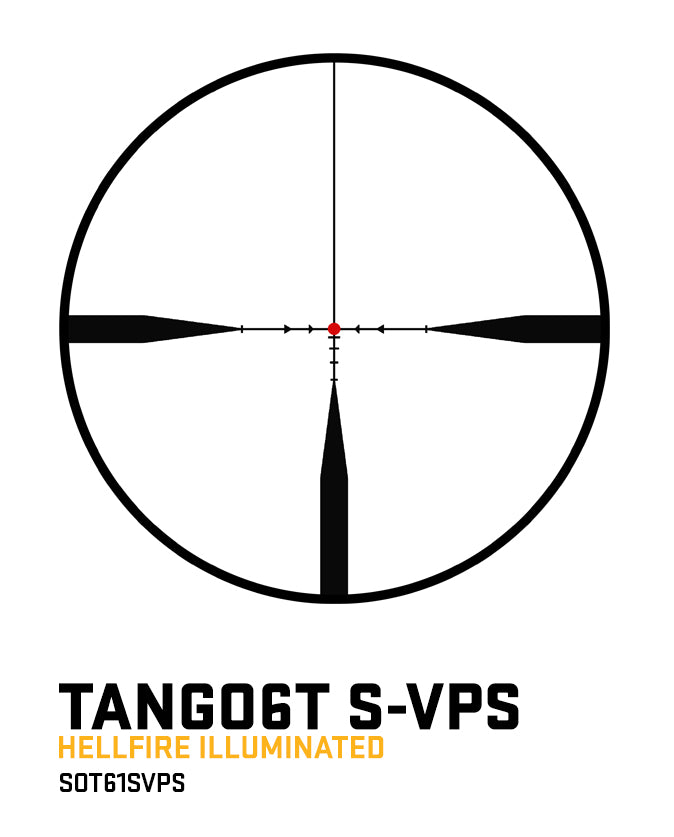 Sig Sauer TANGO6T S-VPS KIT 1-6X24mm (SFP) FDE Riflescope (SOT61SVPS)