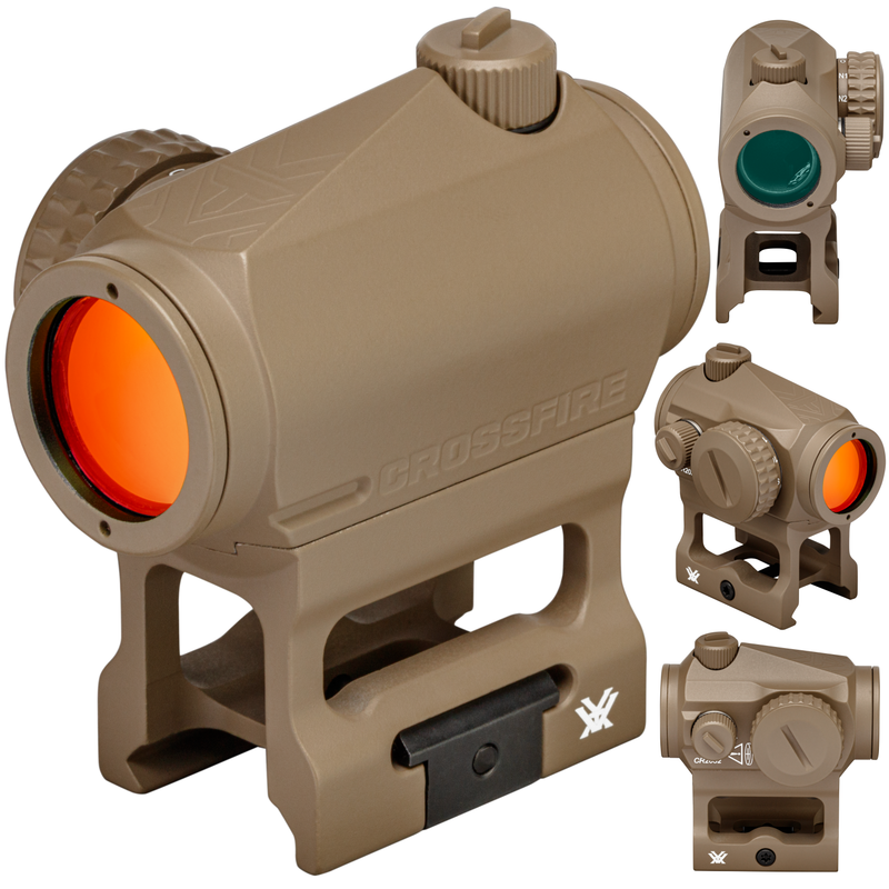 Vortex Optics Crossfire Red Dot 2 MOA (CF-RD2-T)