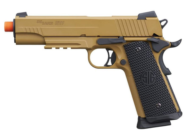 Sig Sauer Proforce 1911 Emperor Scorpion Airsoft Pistol Semi-Auto 6mm CO2 Tan (AIR-PF-1911ES)