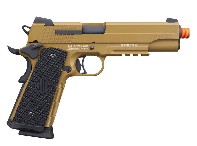 Sig Sauer Proforce 1911 Emperor Scorpion Airsoft Pistol Semi-Auto 6mm CO2 Tan (AIR-PF-1911ES)
