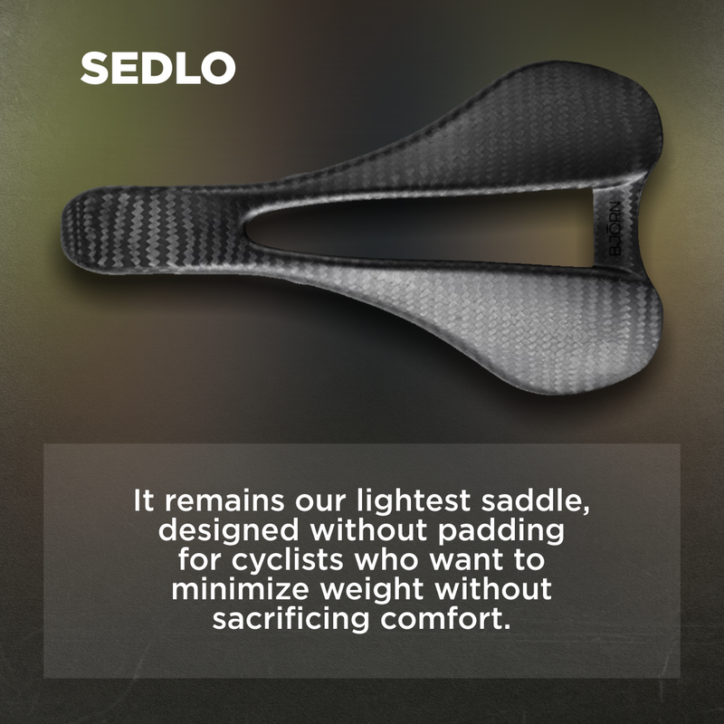 Bjorn Cycles Carbon Bicycle Saddle Sedlo