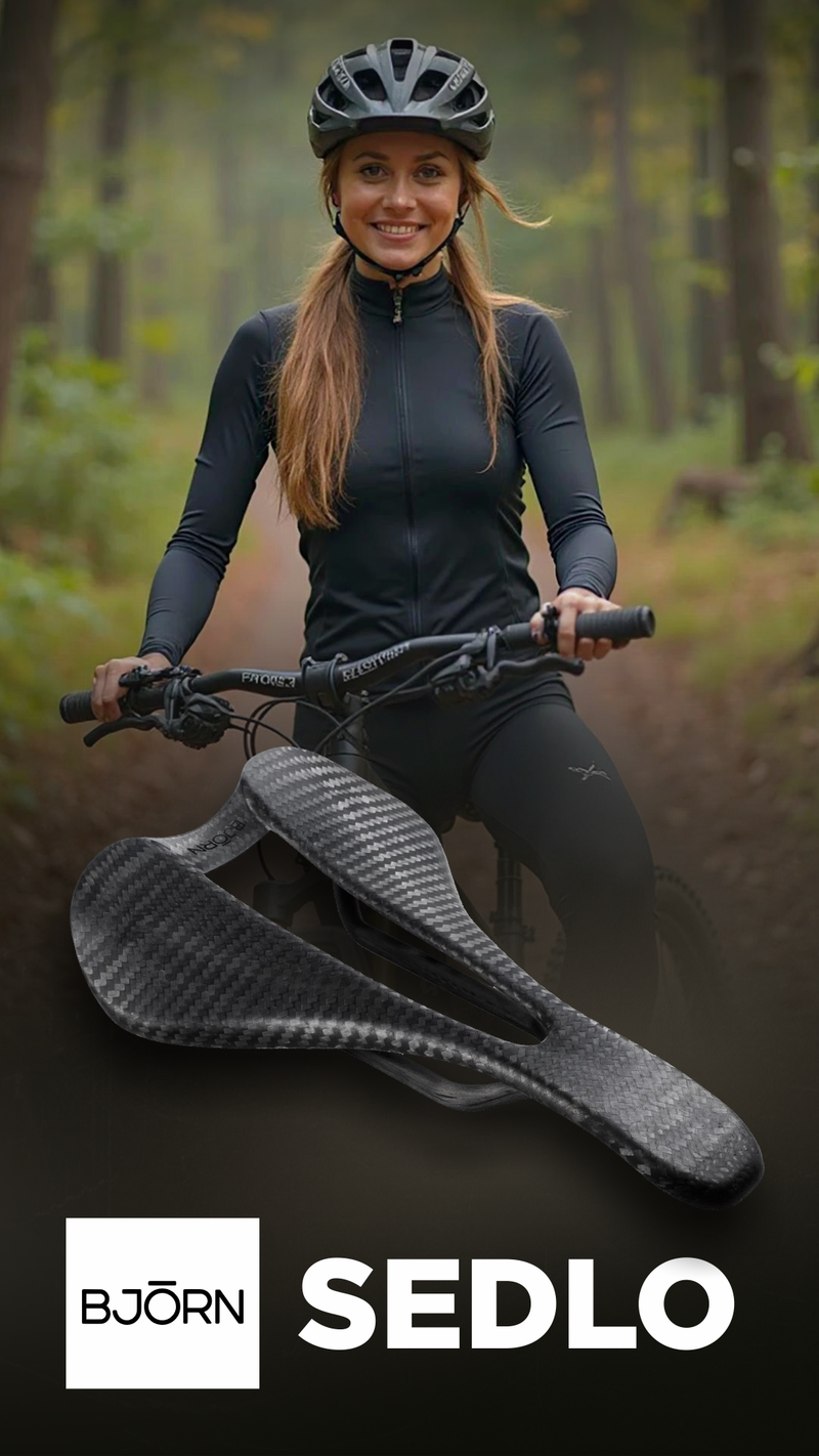 Bjorn Cycles Carbon Bicycle Saddle Sedlo
