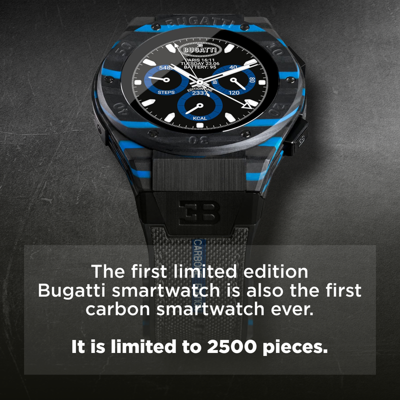 Bugatti Carbone Limited Edition Smartwatch