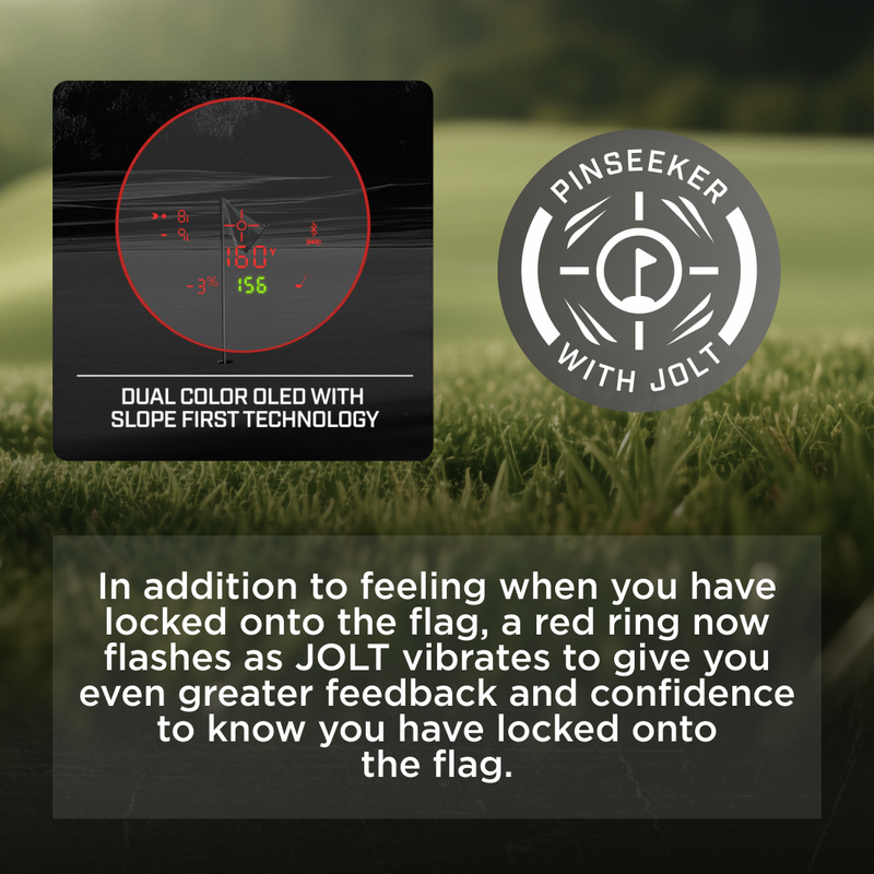 Bushnell Golf Tour V7 Shift Laser Rangefinder with Tour Trusted Slope Technology, Dual Color Display w/ Wearable4U Bundle