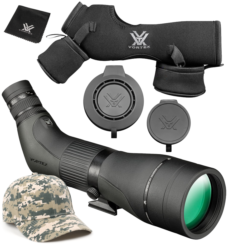 Vortex Optics Crossfire HD 20-60x80 Angled Spotting Scope (CF-80A)
