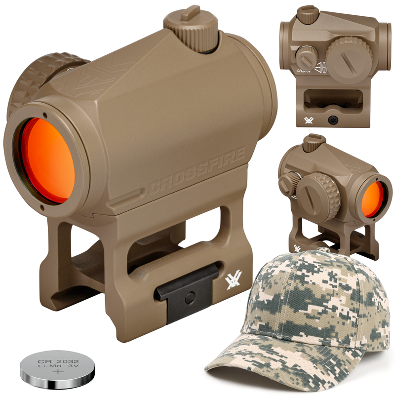Vortex Optics Crossfire Red Dot 2 MOA (CF-RD2-T)