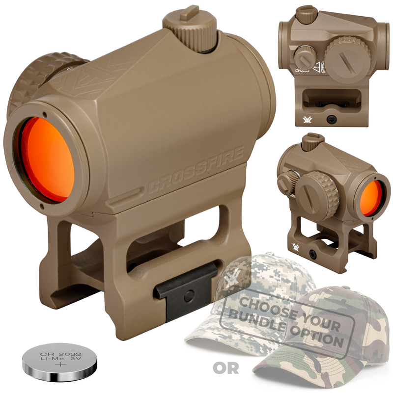 Vortex Optics Crossfire Red Dot 2 MOA (CF-RD2-T)