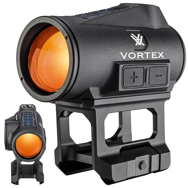 Vortex Optics Crossfire II 2 MOA Solar Red Dot Black (CF2-RD2-SLR)