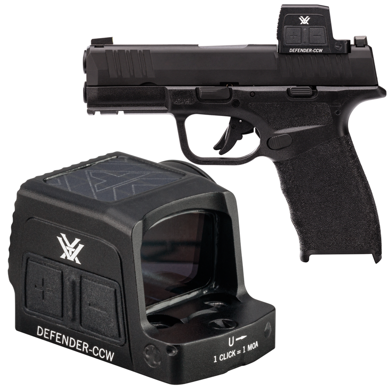 Vortex Optics Defender-CCW Enclosed Solar 3 MOA Dot / 32 MOA Circle Micro Red Dot (DFCCW-MRD3-E)