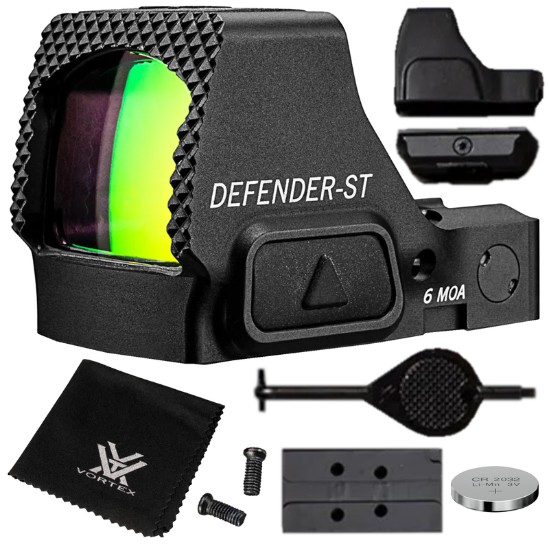 Vortex Optics Defender-ST Micro Red Dot Sight (DFST-MRD3/DFST-MRD6)