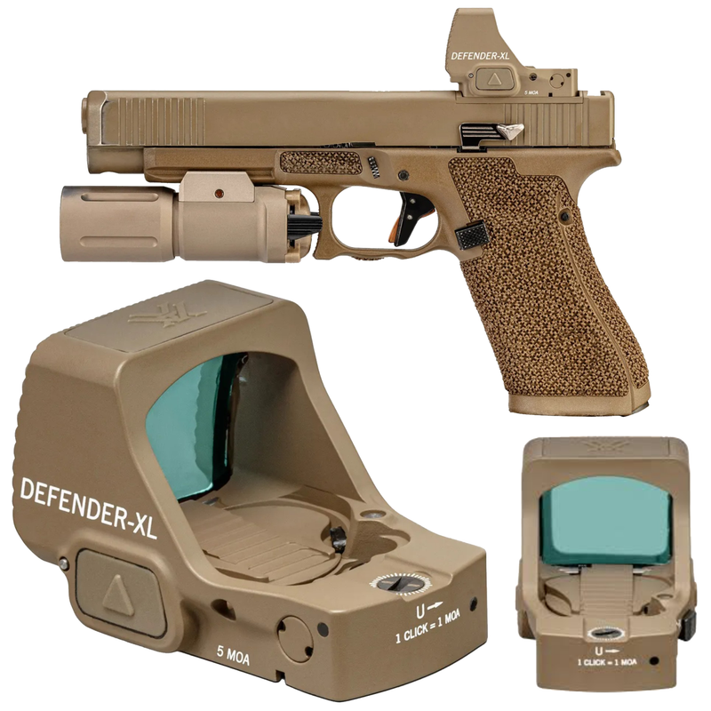 Vortex Optics Defender-XL 5 MOA Micro Red Dot, TAN (DFXL-MRD5-T)