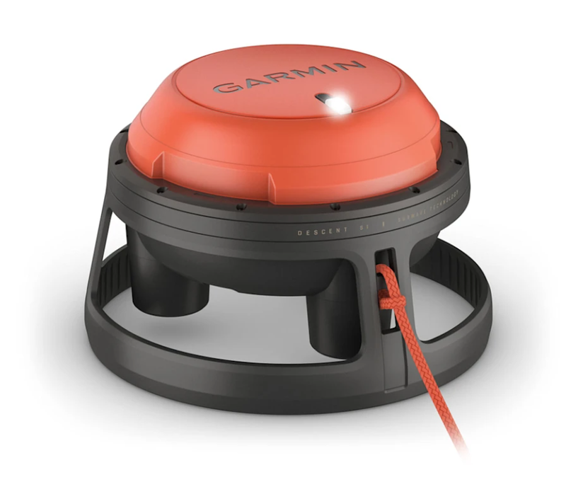 Garmin Descent S1 Buoy, Diver Communication with SubWave Sonar Messaging and Diver Monitoring, Descent T2 Transceivers and Compatible Dive Computer Required | Wearable4U Bundle (010-02546-00)