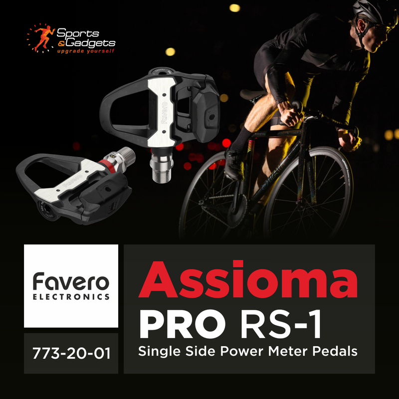 Favero Assioma PRO RS-1 Single Side Power Meter Pedals (773-20-01)