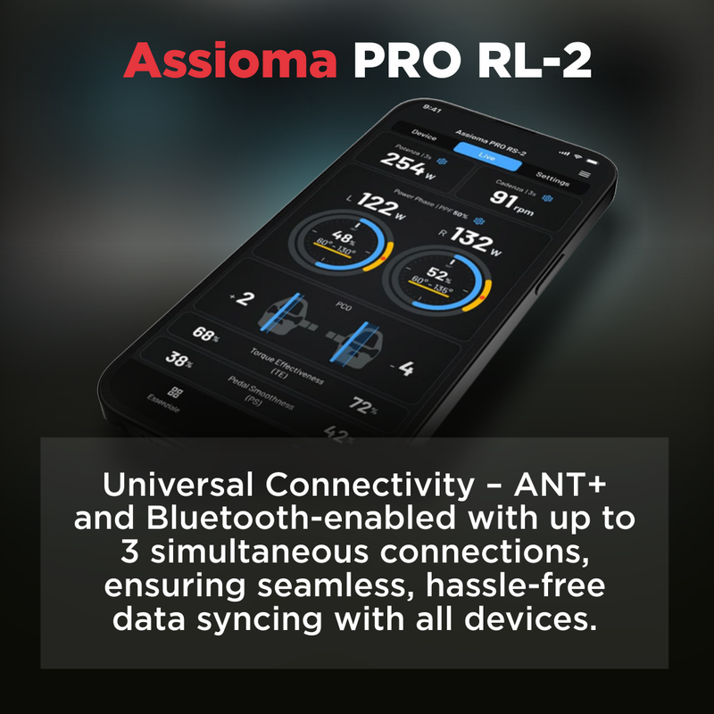 Favero Assioma PRO RL-1/RL-2 Power Meter Pedals with Look Keo Cleat Options | Wearable4U Bundle