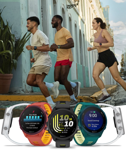 Garmin Forerunner 170 Music GPS Running Smartwatch AMOLED Touchscreen Display