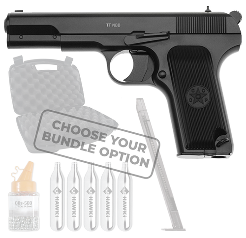 Gletcher TT NBB .177 Cal CO2 Metal Body Single-action BB Air Pistol