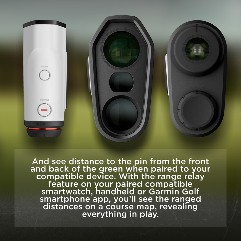 Garmin Approach Z10 Golf Laser Range Finder Up To 350 Yards (010-04328-00) with Wearable4U Bundle