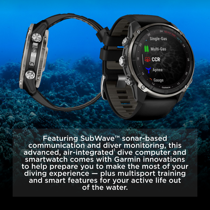 Garmin Descent Mk3i – 43 mm Watch-Style Dive Computer