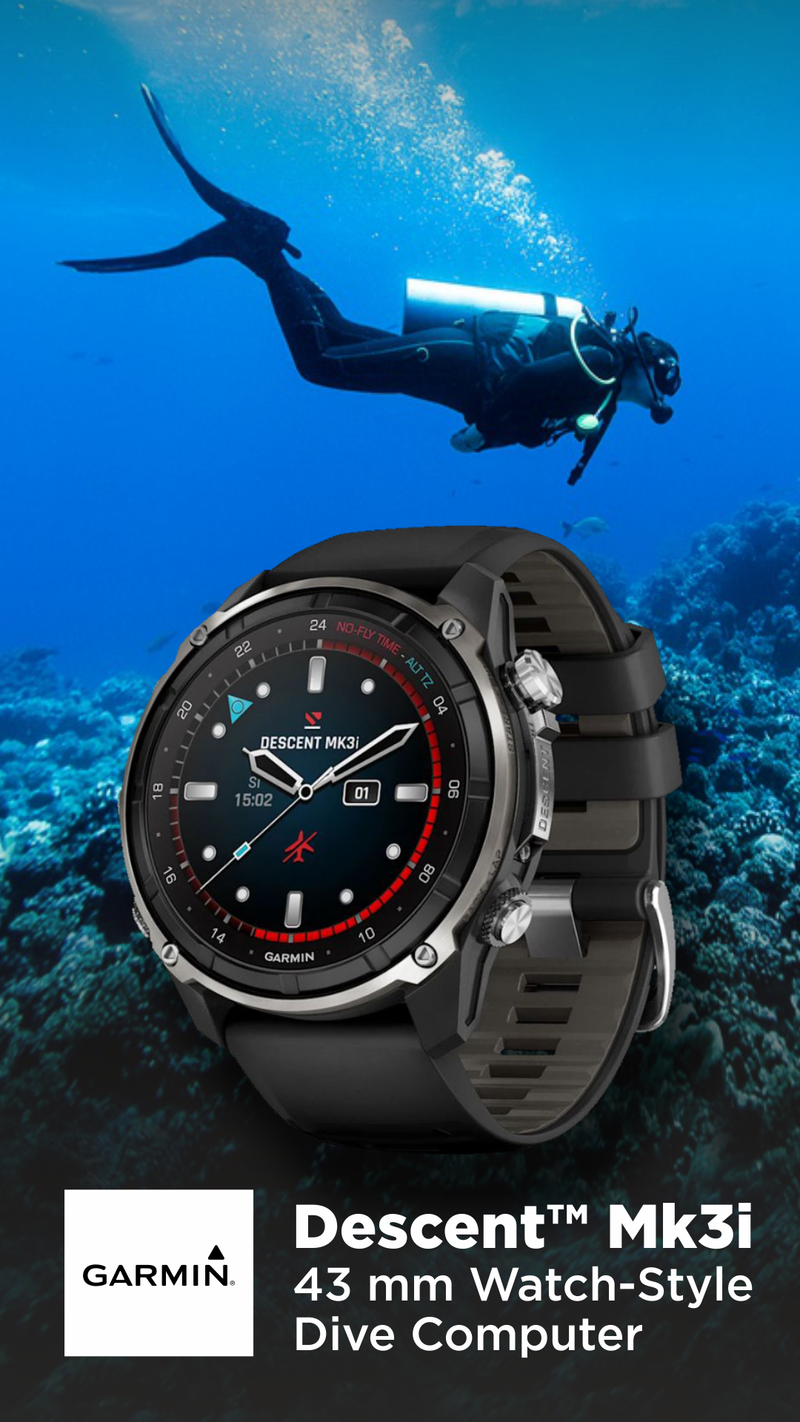 Garmin Descent Mk3i – 43 mm Watch-Style Dive Computer