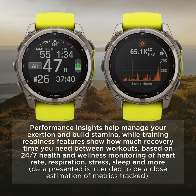 Garmin fenix 8, Multisport GPS Smartwatch, Wearable4U