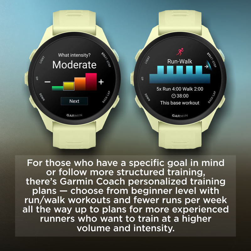 Garmin Forerunner 70 Easy-to-Use GPS Running Smartwatch AMOLED Touchscreen Display