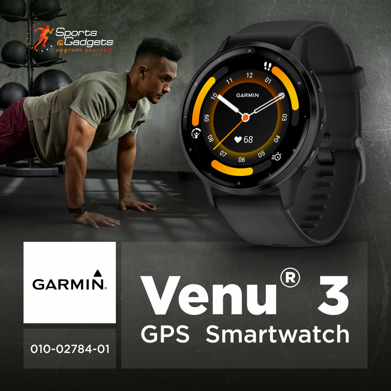 Garmin Venu 3 Series GPS Smartwatch AMOLED Display 41mm Watch, Advanced Health and Fitness Features, Wheelchair Mode, Sleep Coach with Wearable4U Bundle