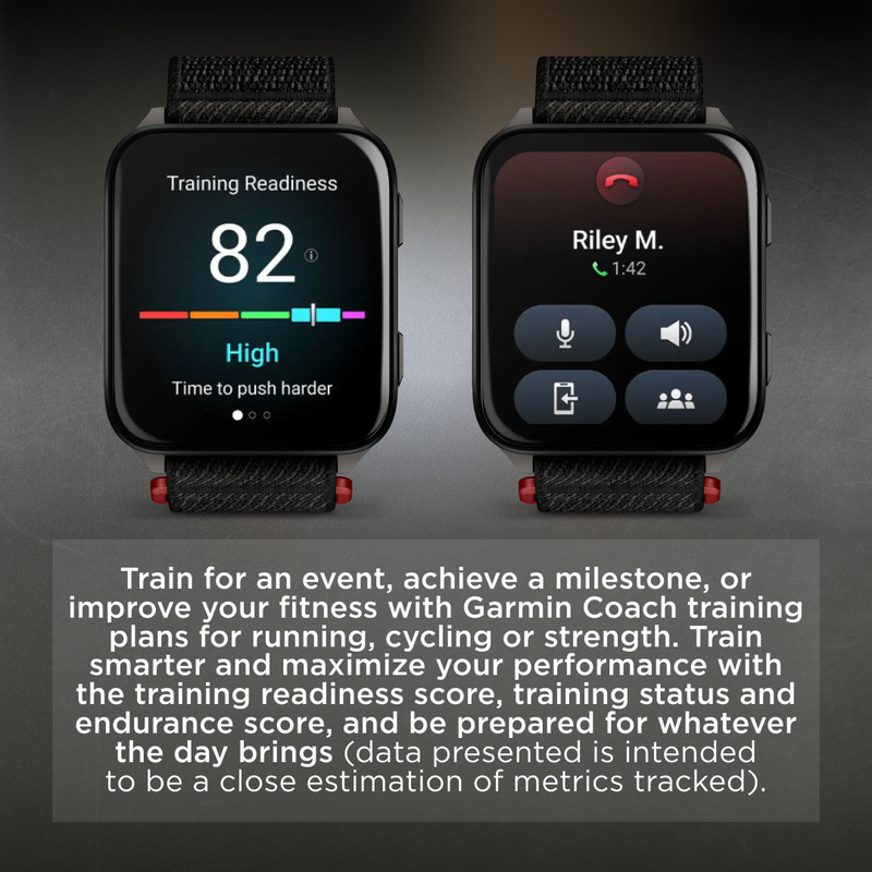 Garmin Venu X1 Thin and Lightweight GPS Smartwatch, AMOLED Display, Titanium Comfort Fit Nylon Band, Wearable4U
