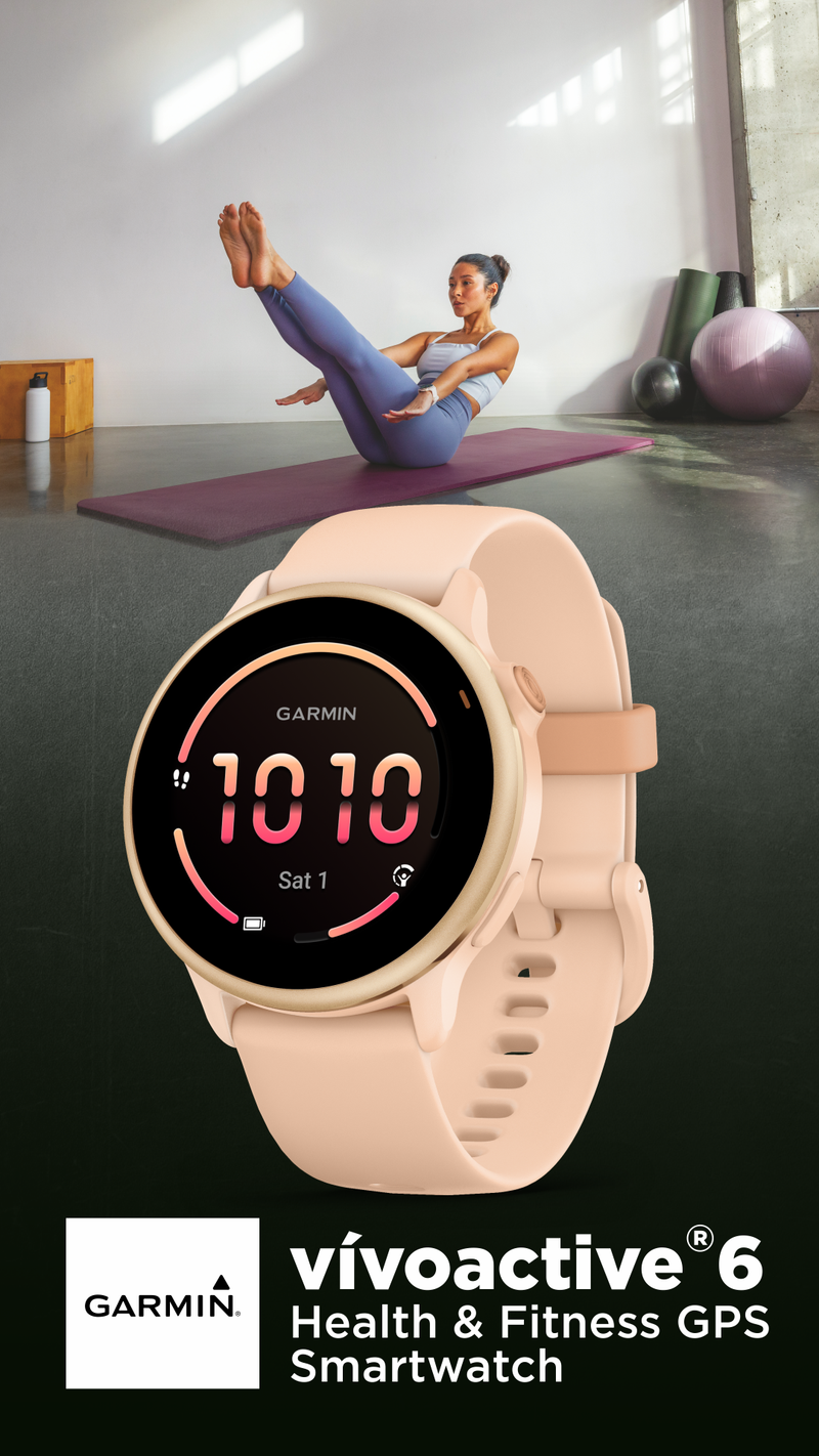 Garmin Vivoactive 6 - Health & Fitness GPS Smartwatch, 1.2" Bright AMOLED Display, Up to 11 Days of Battery | Wearable4U Bundle