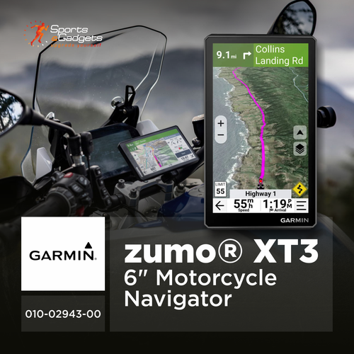 Garmin Zumo XT3 Rugged Motorcycle GPS Navigator | Wearable4U Power Bank Bundle