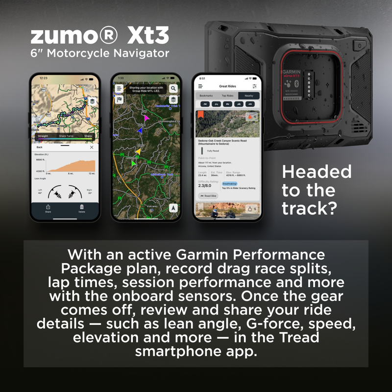 Garmin Zumo XT3 Rugged Motorcycle GPS Navigator | Wearable4U Power Bank Bundle