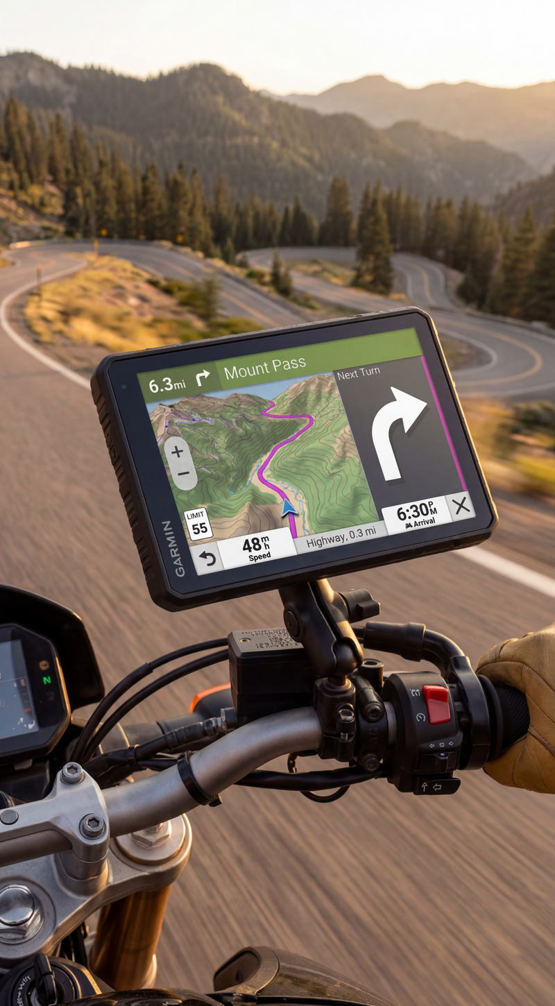 Garmin Zumo XT3 Rugged Motorcycle GPS Navigator | Wearable4U Power Bank Bundle