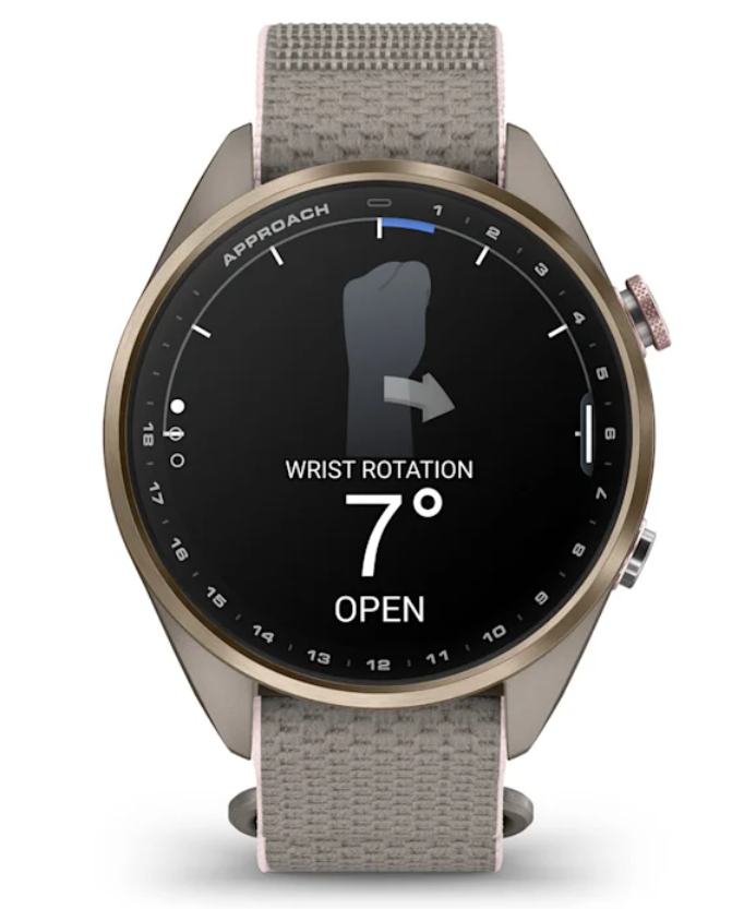 Garmin Approach S72 Golf GPS Smartwatch, AMOLED, Advanced Golf Features, Green Reading, Swing Metrics, 43,000+ CourseView Maps