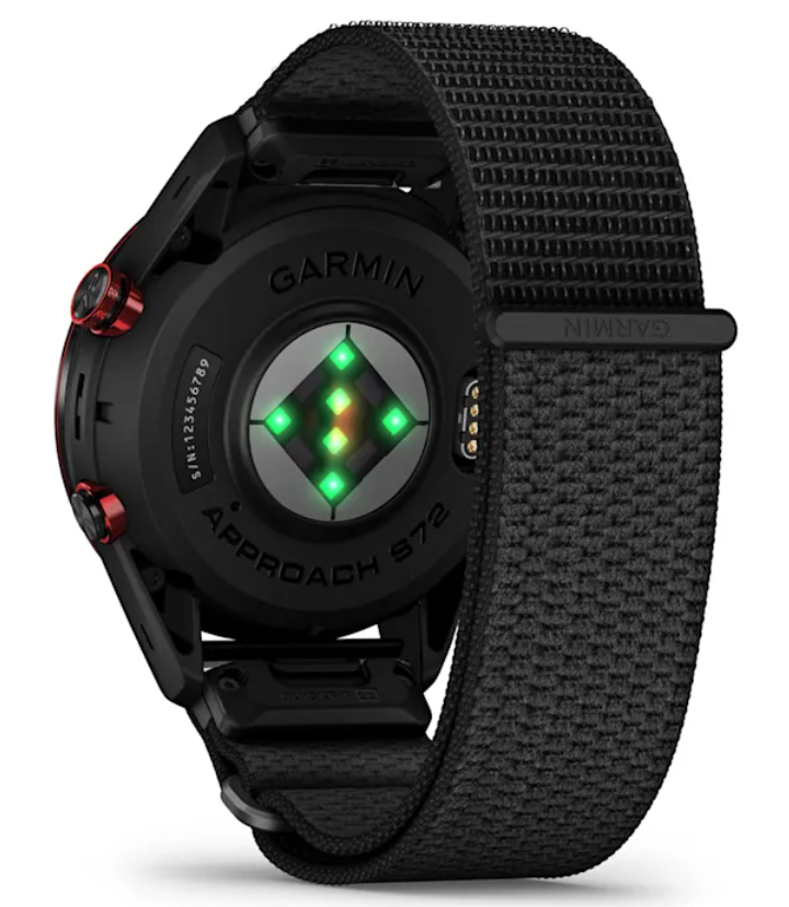 Garmin Approach S72 Golf GPS Smartwatch, AMOLED, Advanced Golf Features, Green Reading, Swing Metrics, 43,000+ CourseView Maps