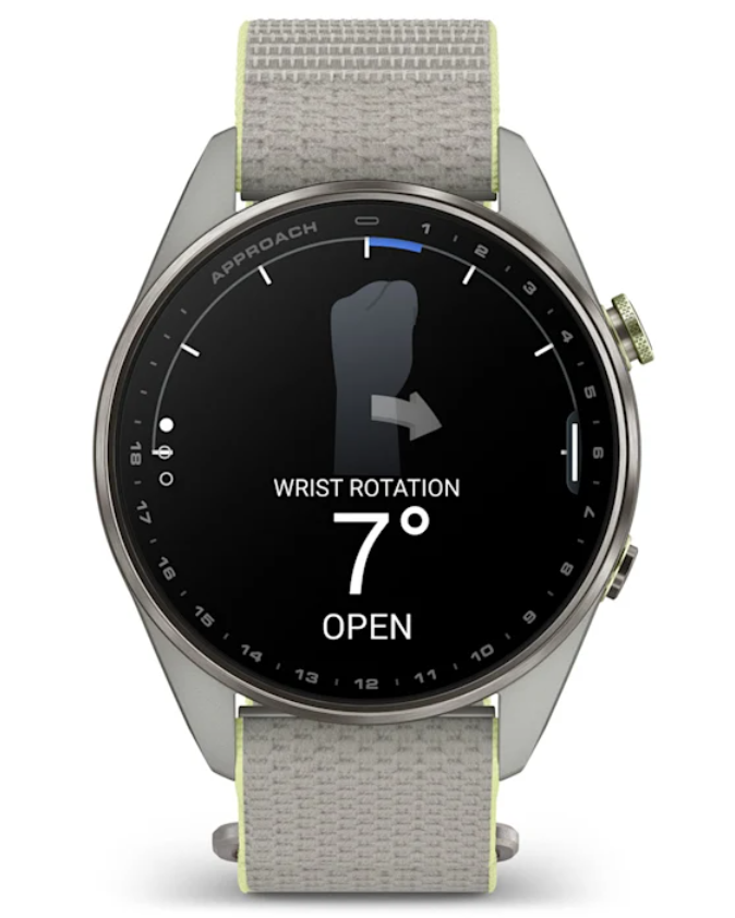 Garmin Approach S72 Golf GPS Smartwatch, AMOLED, Advanced Golf Features, Green Reading, Swing Metrics, 43,000+ CourseView Maps