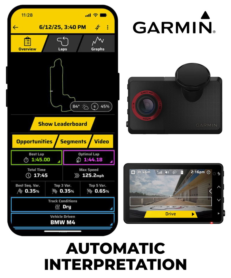 Garmin Catalyst 2 Racetrack Driving Performance Optimizer, On-Track Coaching, Leaderboards, Motorsports (010-03924-00) w/ Wearable4U PowerBank Bundle