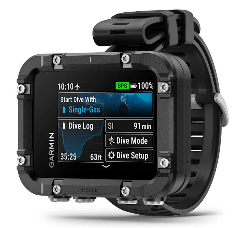 Garmin Descent X30, Rugged Dive Computer, Surface GPS, Button Controls, Up to 30 Hours of Battery Life, Vibrant 2.4-inch Color Display (010-03892-00) w/ Wearable4U Bundle