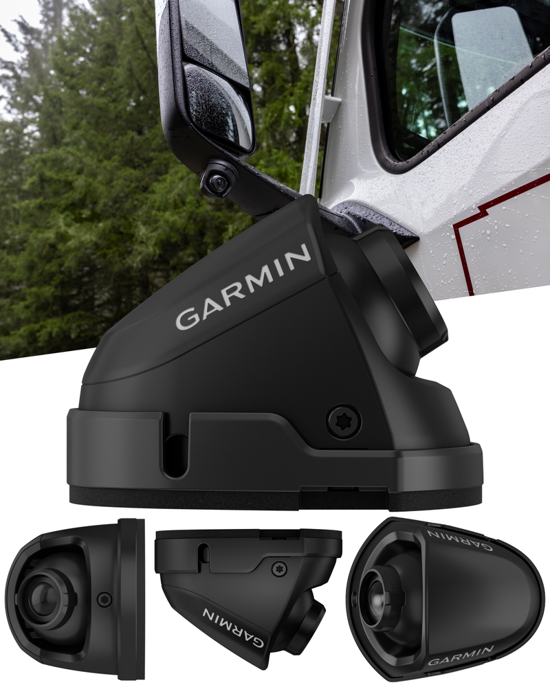 Garmin dezl DualView Replacement Camera (010-13387-01) with Wearable4U PowerBank Bundle