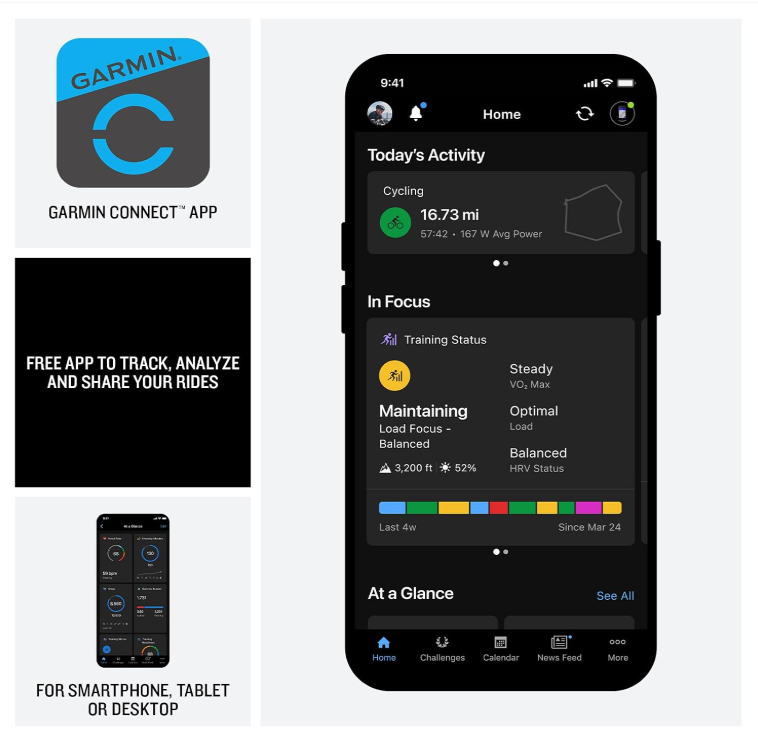 Garmin Edge 1060, Premium GPS Cycling Computer, Built for Performance-Driven Cyclists, Hands-Free Voice Control, Performance Insights (010-04598-00)