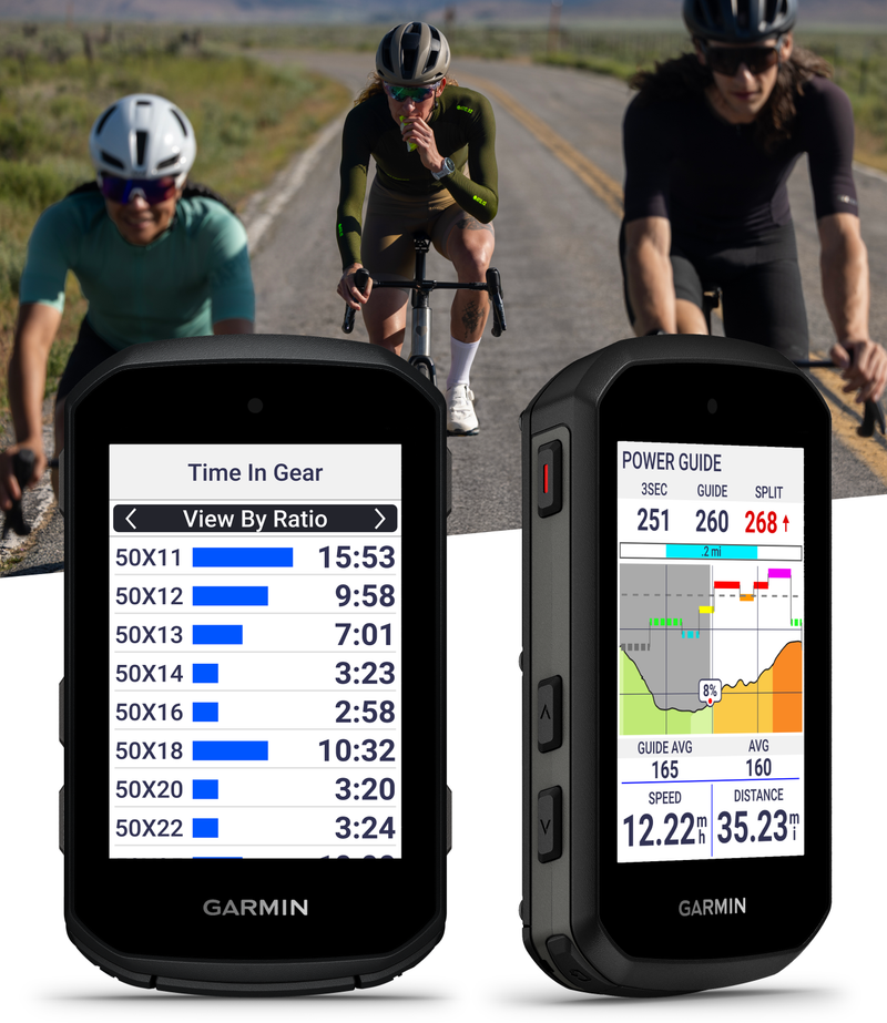 Garmin Edge 550 GPS Cycling Computer, Color Display, Button Controls, Preloaded Maps & Advanced Training Features w/ Wearable4U Bundle(010-03022-00)