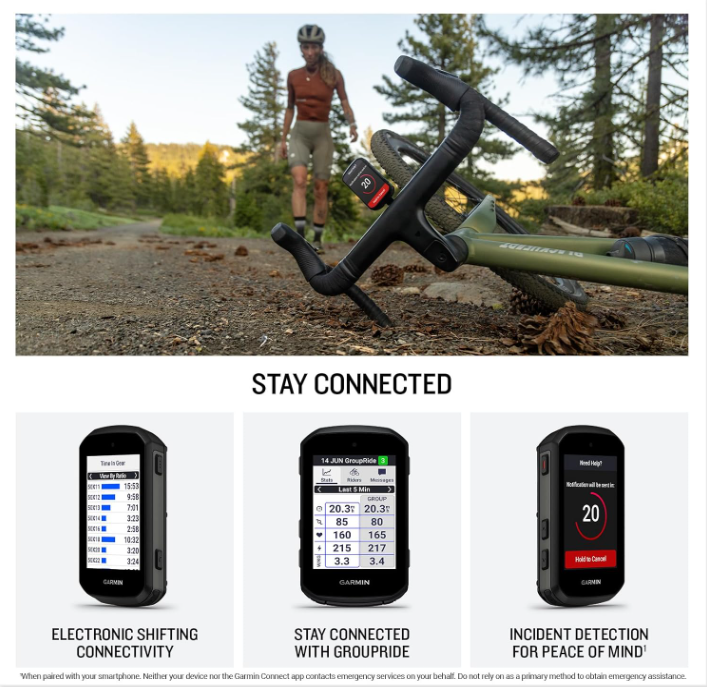 Garmin Edge 850 Compact GPS Cycling Computer, Vivid Color Touchscreen Display, Bike-Specific Mapping, Advanced Training & Performance Insights (010-03023-00) w/ Wearable4U Bundle