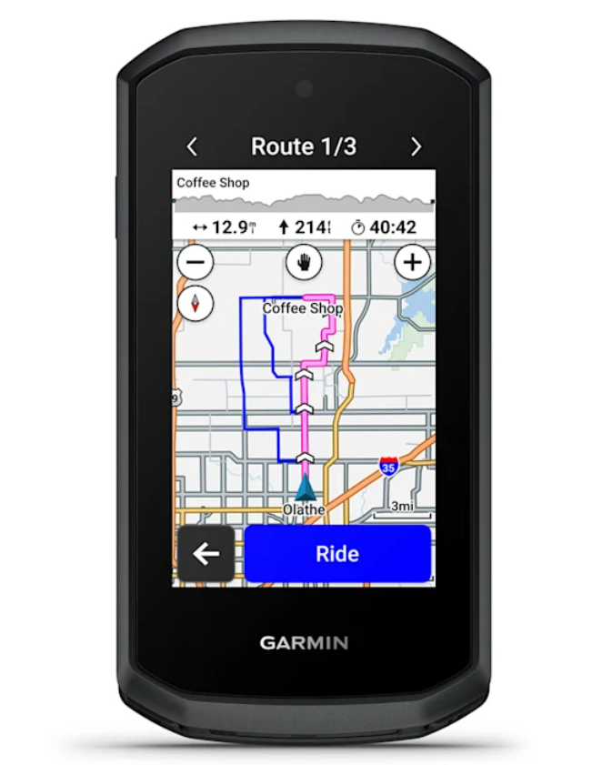 Garmin Edge Explore 3, Easy-to-Use Bike Computer, Superior Navigation, Responsive Touchscreen Display, See Ride Data & Alerts, Smartwatch Connectivity (010-04661-00)